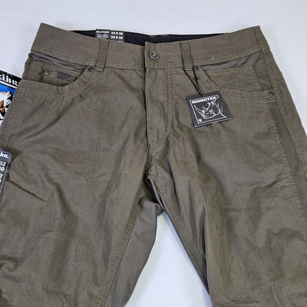 Kuhl Radikl Cargo Pant Men 32x30 Lightweight Performance Technical Klassik Green - Picture 4 of 16